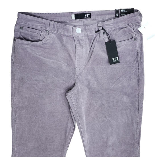 Kuth from the kloth Karen Baby Bootcut corduroy pants / plus size - Picture 1 of 7